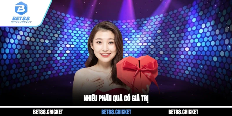 Nhiều phần quà có giá trị