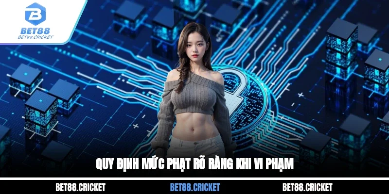 Quy định mức phạt rõ ràng khi vi phạm